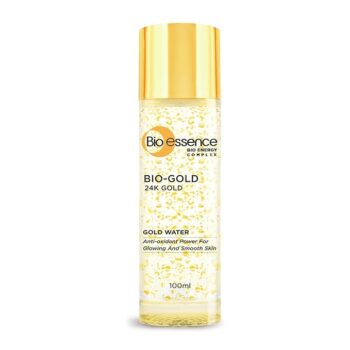 Bio-essence 24K Gold Face Toner – Pore Tightening, with Niacinamide, Hyaluronic Acid, Peptides & Antioxidants – Anti-Ageing, For All Skin Types, 100ml